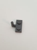 1x2 modifizierte Platte mit Griff (Horizontal 5mm) neudunkelgrau