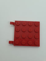 4x4 modifizierte Platte mit Clips horizontal rot