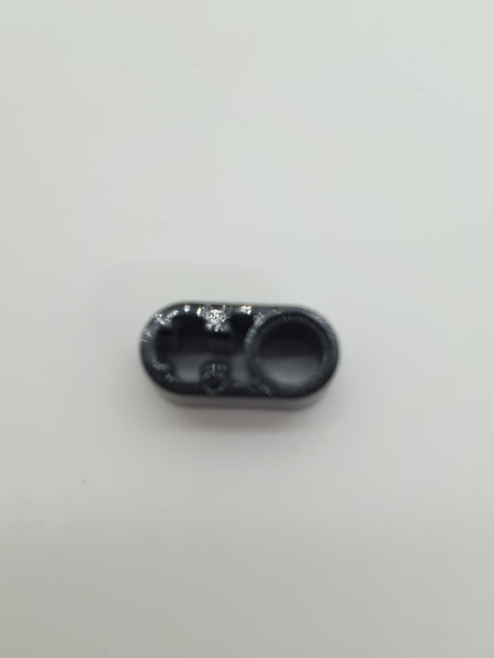 1x2 Liftarm mit Pin- und Achsloch breit schwarz black
