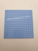 16x16 Platte/Bauplatte hellblau bright light blue