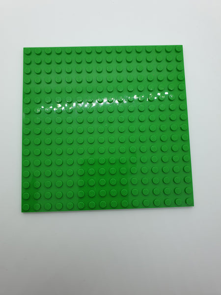 16x16 Platte/Bauplatte mediumgrün