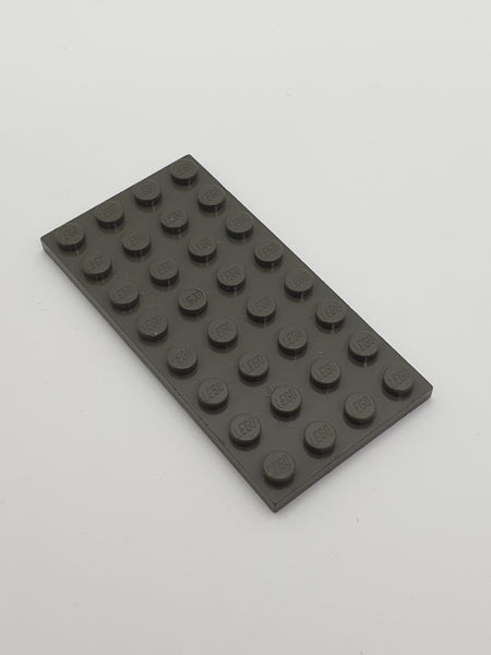 4x8 Platte altdunkelgrau dark gray