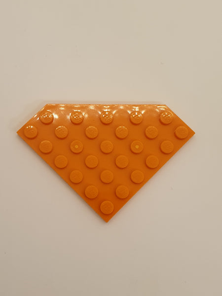 6x6 Dreieckplatte/Flügel orange