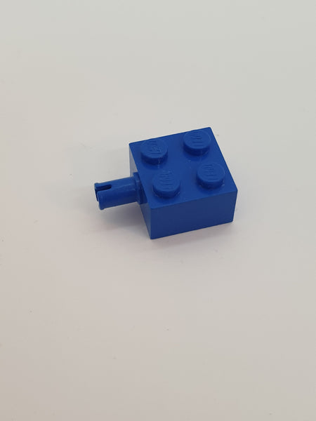 2x2 modifizierter Stein mit Pin blau