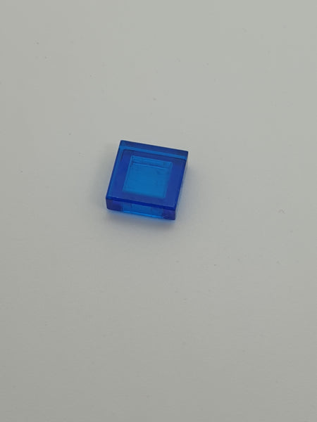 1x1 Fliese transparent dunkelblau trans dark blue