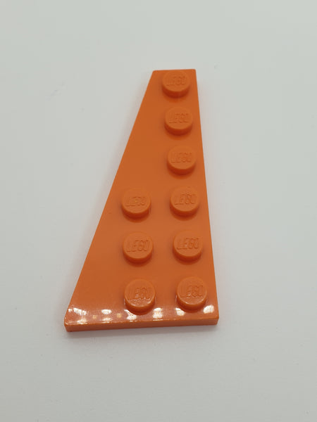3x6 Flügelplatte links orange