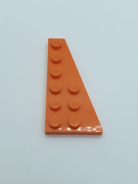 3x6 Flügelplatte rechts orange