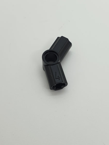 Pin- Achsverbinder #4 mit 135° schwarz black