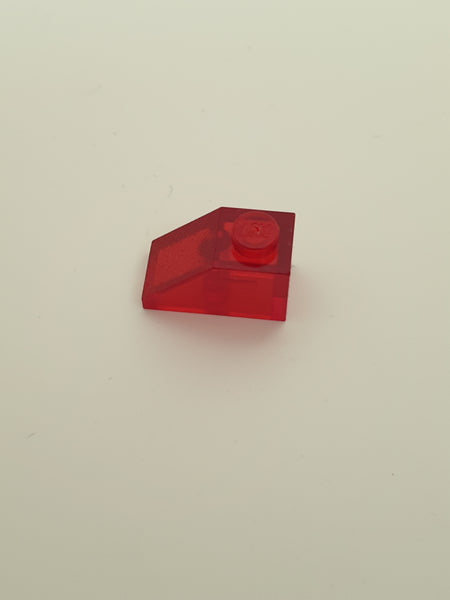 1x2 Dachstein klein transparent rot