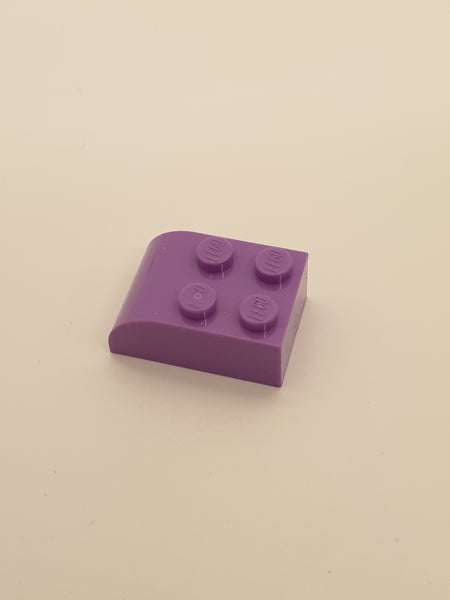 2x3 Stein modifiziert mit gebogenem Oberteil medium lavender lavendel