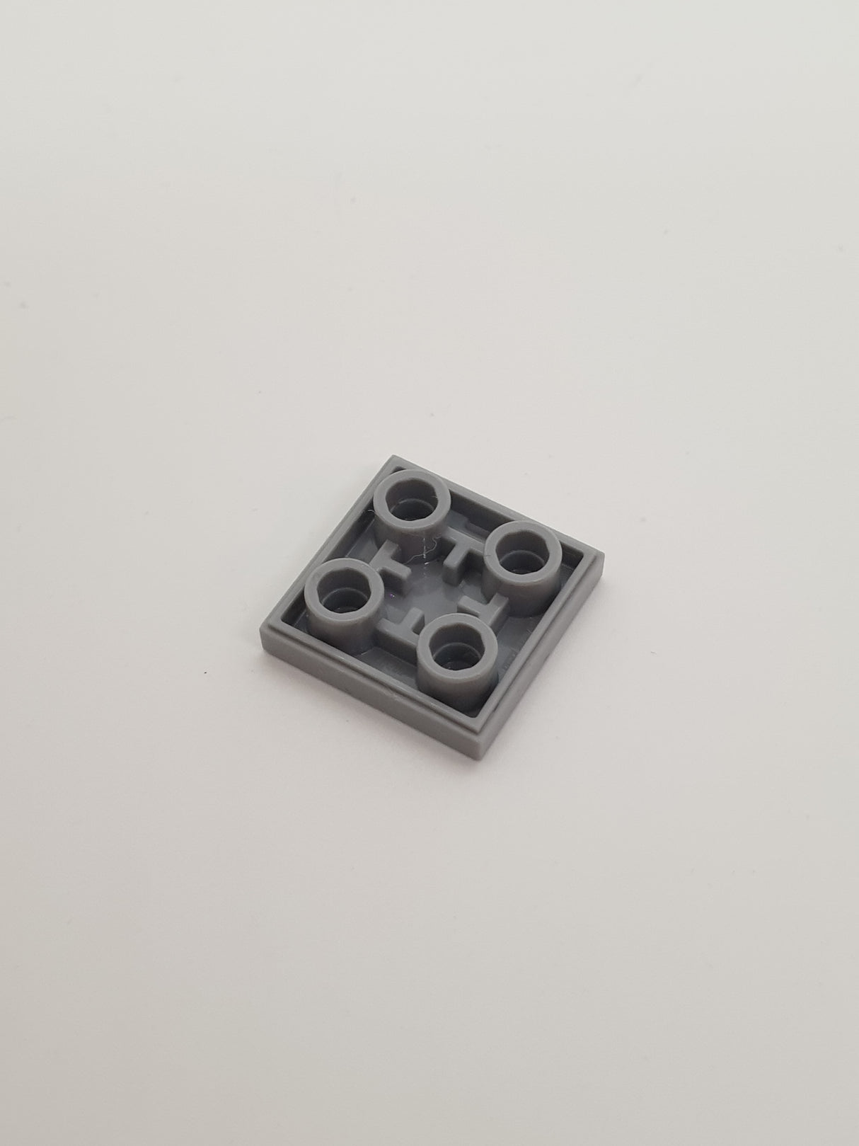 2x2 modifizierte Fliese Noppen unten Invers neuhellgrau