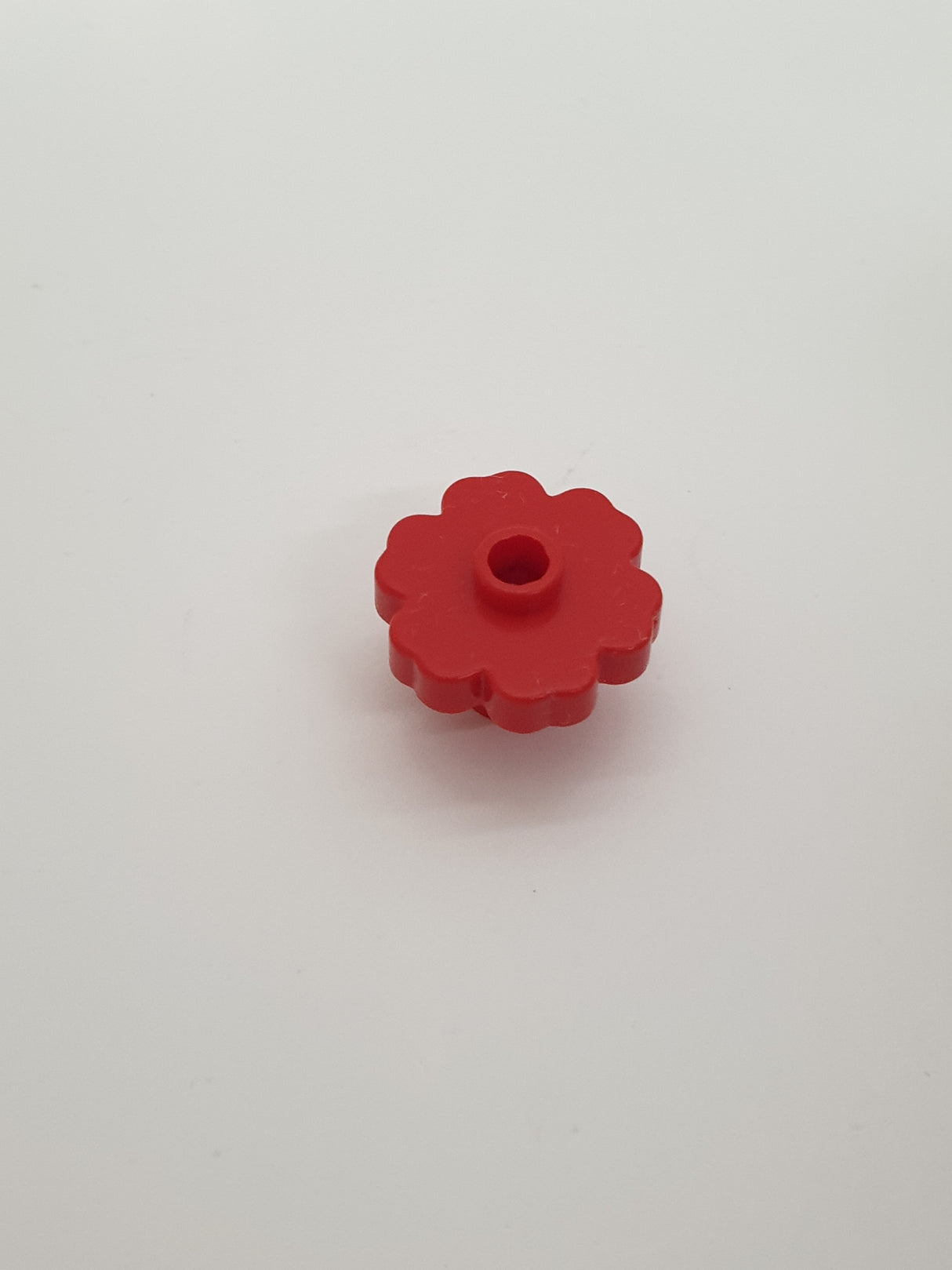 1x1 Blume Basis mit 2x2 Blüte mit offener Noppe rot