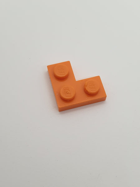 2x2 Eckplatte orange