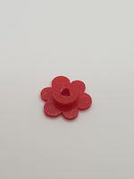 Blüte Blumenkopf rot