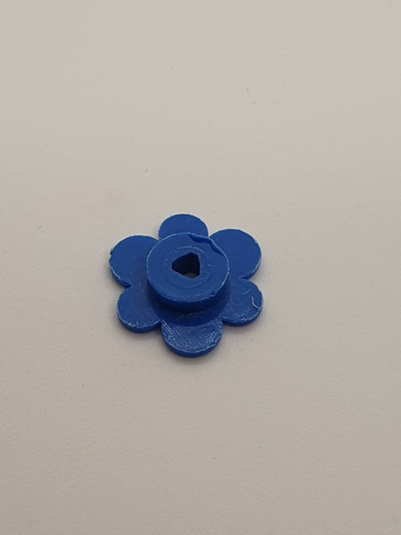 Blüte Blumenkopf blau