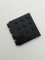 4x4 Scharnierplatte schwarz black