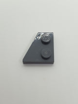 2x2 Flügelplatte links neudunkelgrau