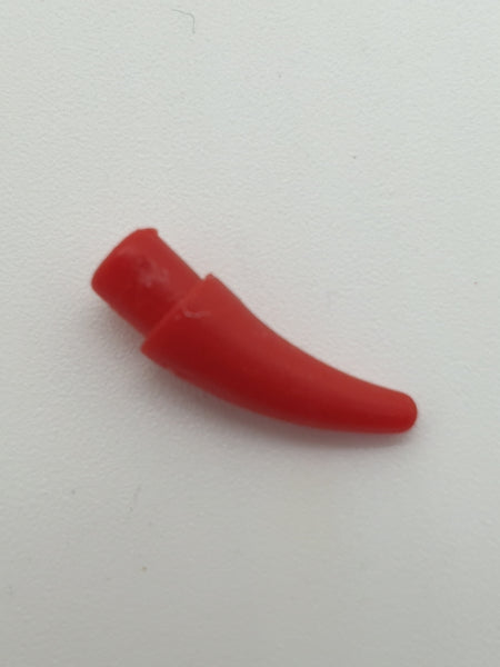 Hornspitze / Zahn klein (Helm Horn) rot