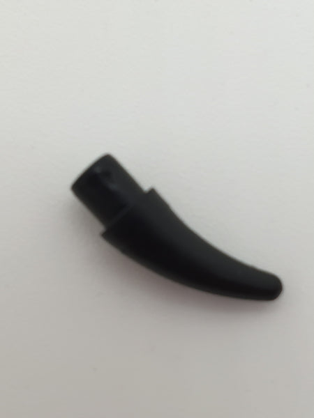 Hornspitze / Zahn klein (Helm Horn) schwarz black
