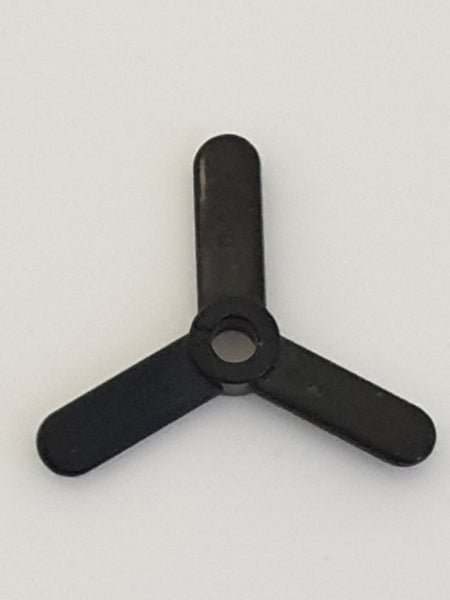 Propeller mit 3 Klingen klein schwarz black