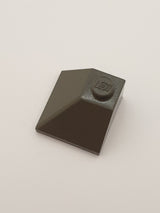 2x2 Dachstein Ecke 45° außen altdunkelgrau dark gray
