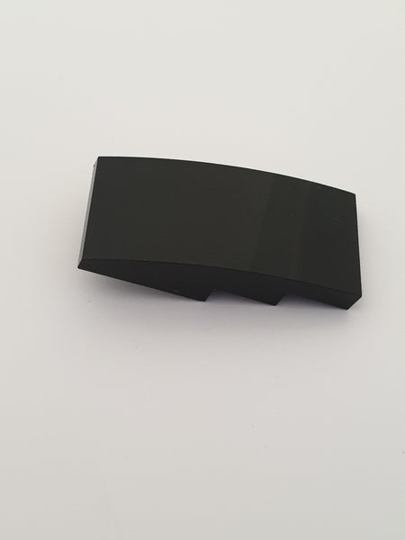 2x4 Halbbogenstein/-platte schwarz black