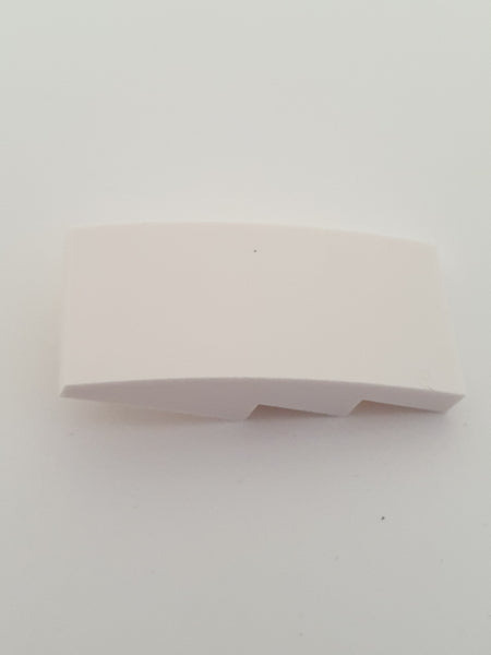 2x4 Halbbogenstein/-platte weiß white