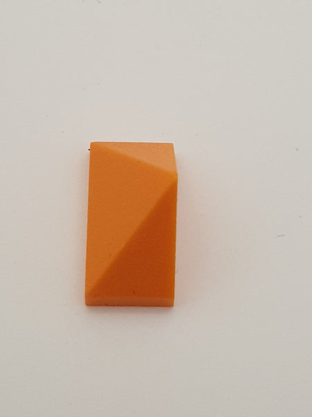 1x2 Dachstein Abschluß 45° mit Noppenhalter orange