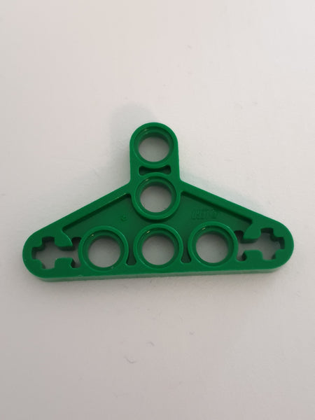Technik Liftarm Dreieck flach Typ 1, grün