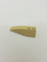 2x6 Keilstein links beige tan