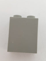 1x2x2 Stein mit Inside Achshalter althellgrau light gray