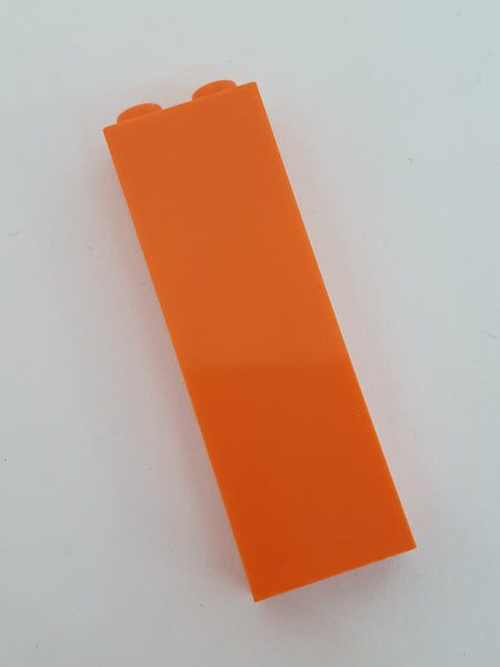 1x2x5 Stein/Wand mit Noppenhalter innen orange