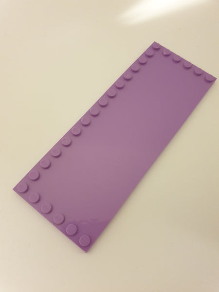 6x16 Fliese modifiziert, mit Noppen auf Ecke medium lavender lavendel