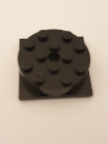 4x4 Drehteller mit Platte schwarz black