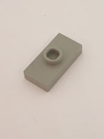 1x2 modifizierte Fliese/Platte mit Noppe ohne Nut althellgrau light gray