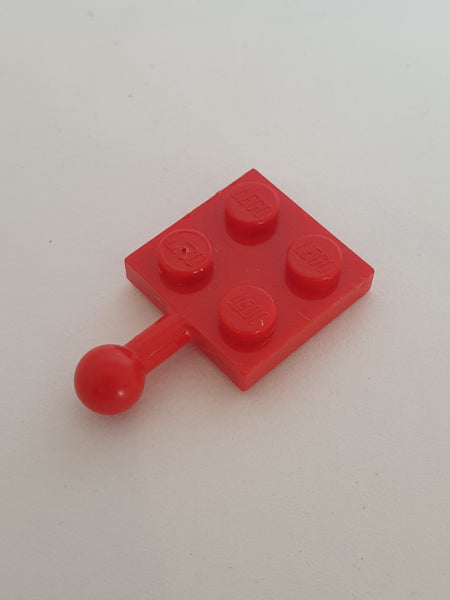 2x2 modifizierte Platte mit Kugelkopf rot