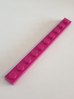 1x10 Platte magenta