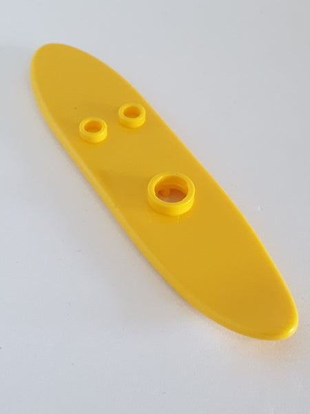 Surfbrett für Minifigur lang gelb yellow