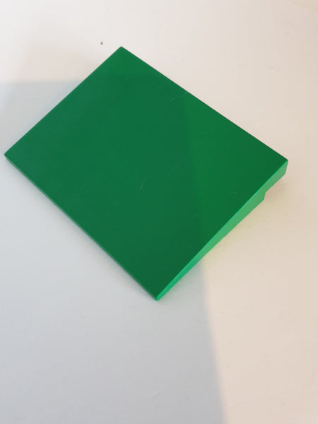 6x8 Schrägstein Fliese Rampe grün