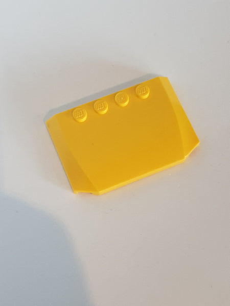 4x6x2/3 Keil dreifach gebogen gelb