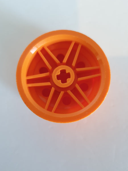 Felge 30,4mm x 20mm ohne Pinlöcher orange