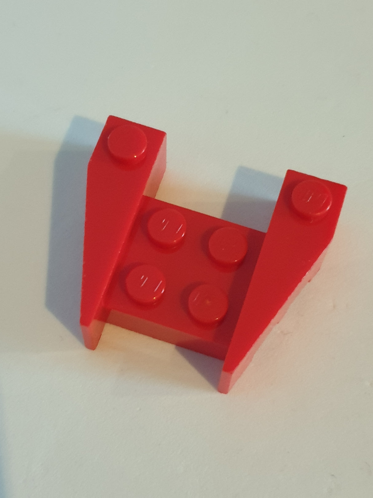 3x4 Keil mit Noppenkerben rot