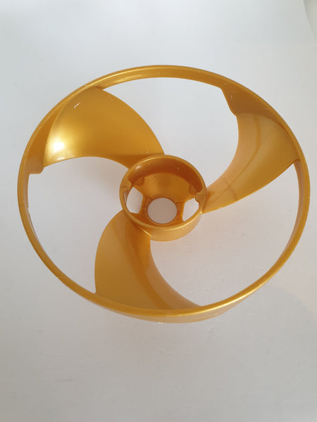 Propeller Rotor mit 3 Klingen 13mm Ninjago pearlgold pearl gold