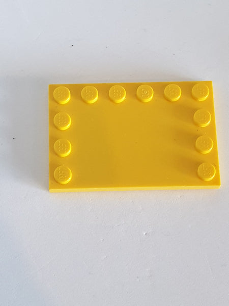 4x6 Fliese modifiziert mit Noppen auf Ecken gelb