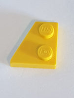 2x2 Flügelplatte links gelb yellow