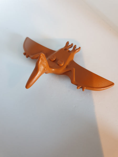 Pteranodon Dinosaurier dunkelorange