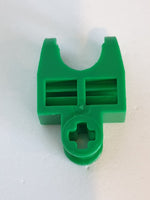 2x3 Technik Kugelgelenk mit Verbinder Open Sides, Angled Forks with Closed Axle Holes grün