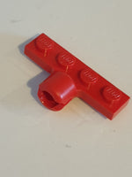 1x4 modifizierte Platte mit Buchse 2 Slots 8mm rot