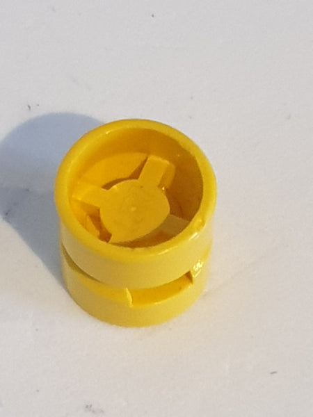 Felge 11x12 mit Pin Loch Typ 1 geschlossen gelb