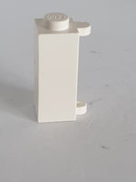 1x1x2 modifizierter Stein mit Shutter Halter weiß white